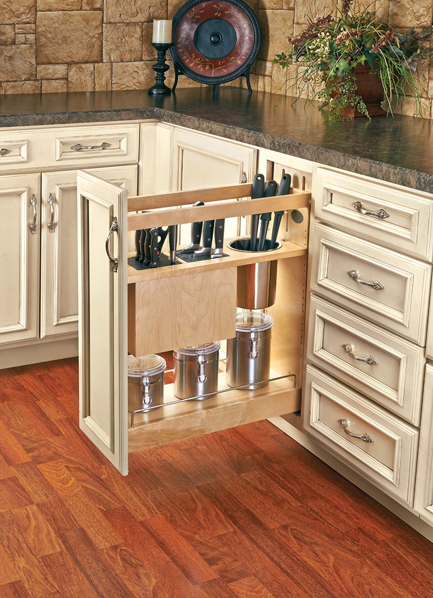 8 Quot Knife Block Amp Utensil Base Organizer 448kb Bcsc 8c