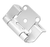 Semi-Concealed Partial Wrap Hinge