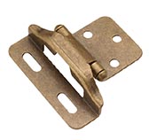 Semi-Concealed Partial Wrap Hinge