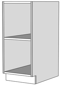 Frameless Cabinet Example